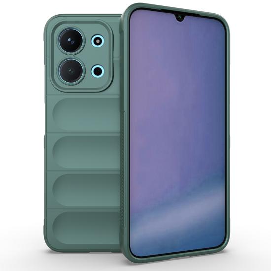 Xiaomi Uyumlu  Redmi 15C 4G Kılıf Esnek TPU Oyuklu Arka Yüzey Tasarımlı Zore Etnik Silikon Kapak