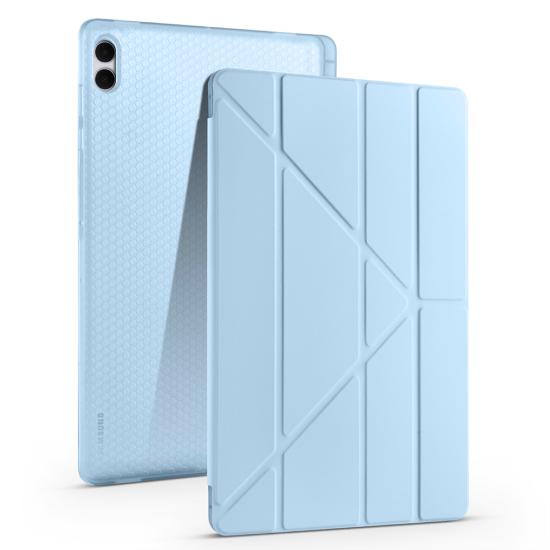 Galaxy Uyumlu Tab S11 Ultra Kılıf Zore Tri Folding Kalem Bölmeli Standlı Kılıf