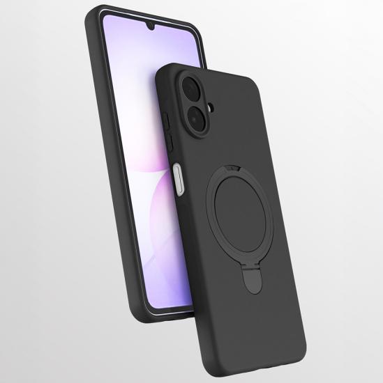 Galaxy Uyumlu A07 Kılıf M-safe Şarj Özellikli Standlı Zore Samara Kapak