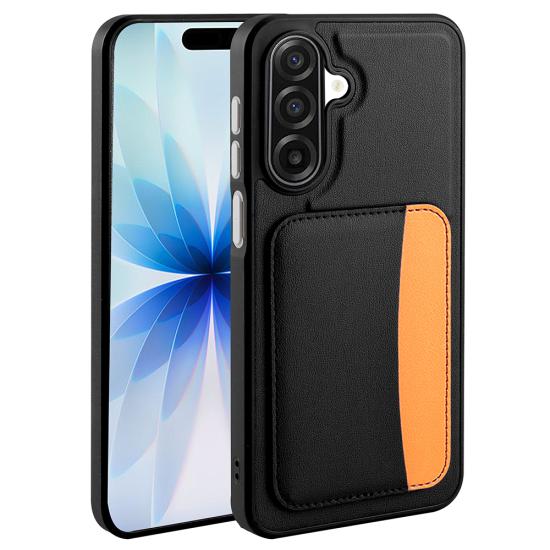 Galaxy Uyumlu A17 Kılıf Kartlıklı Zore X-Kart Silikon Kapak