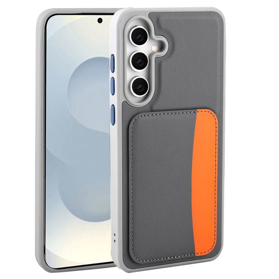 Galaxy Uyumlu A26 Kılıf Kartlıklı Zore X-Kart Silikon Kapak