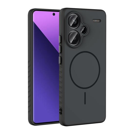 Xiaomi Uyumlu  Redmi Note 13 Pro Plus 5G Kılıf M-safe Şarj Özellikli Zore Tea Kapak