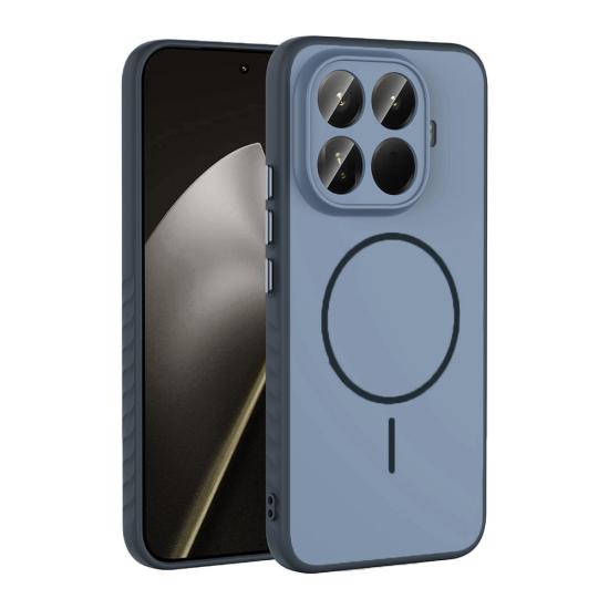 Xiaomi Uyumlu  15T Pro Kılıf M-safe Şarj Özellikli Zore Tea Kapak