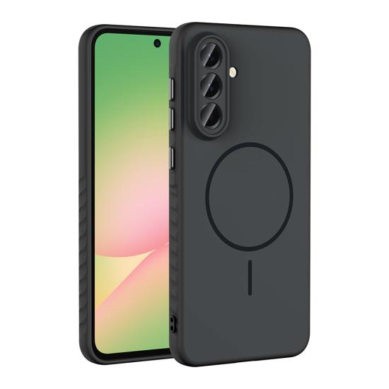 Galaxy Uyumlu A36 Kılıf M-safe Şarj Özellikli Zore Tea Kapak