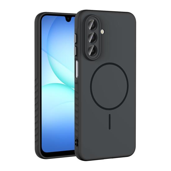 Galaxy Uyumlu A17 Kılıf M-safe Şarj Özellikli Zore Tea Kapak