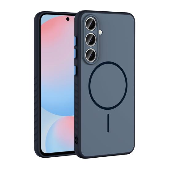 Galaxy Uyumlu S24 FE Kılıf M-safe Şarj Özellikli Zore Tea Kapak