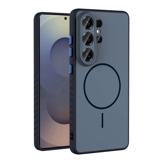 Galaxy Uyumlu S26 Ultra Kılıf M-safe Şarj Özellikli Zore Tea Kapak