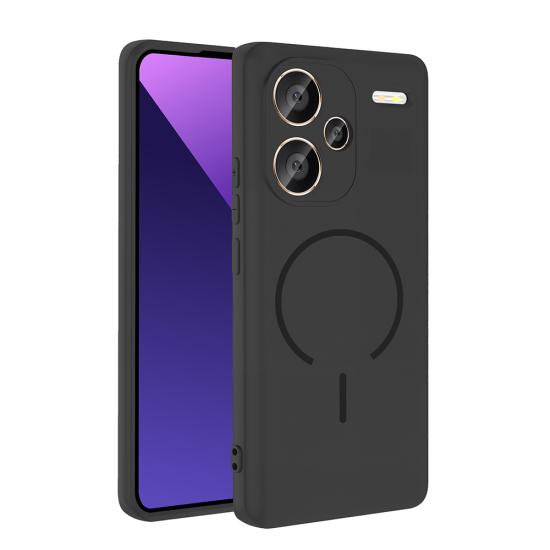 Xiaomi Uyumlu  Redmi Note 13 Pro Plus 5G Kılıf M-safe Şarj Özellikli Zore Meta Kapak