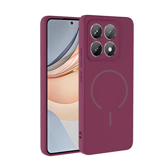 Xiaomi Uyumlu  14T Kılıf M-safe Şarj Özellikli Zore Meta Kapak