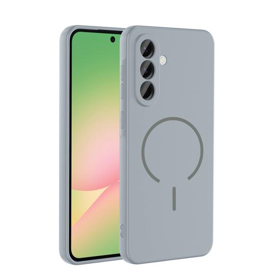 Galaxy Uyumlu A36 Kılıf M-safe Şarj Özellikli Zore Meta Kapak