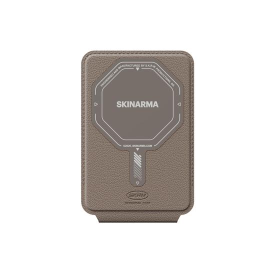 Skinarma Axis Serisi Foldable Stand Özellikli Deri Tasarımlı Kartlık