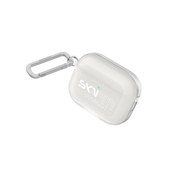 Airpods Uyumlu Pro 3 Kılıf Skinarma Transparan Mat Tasarım Kinzoku Kılıf