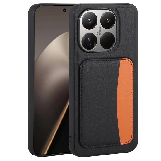 Xiaomi Uyumlu  15T Kılıf Kartlıklı Zore X-Kart Silikon Kapak