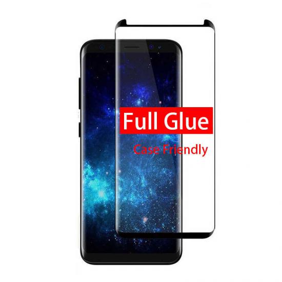 Galaxy Uyumlu S9 Zore Full Yapışkanlı Cam Ekran Koruyucu