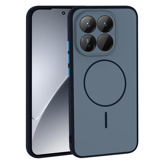 Xiaomi Uyumlu 15T Kılıf M-safe Şarj Özellikli Zore Tea Kapak