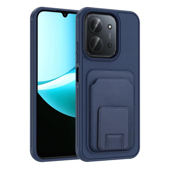 Xiaomi Uyumlu Redmi 15C Kılıf Kartlıklı TPU Zore Bikart Kapak
