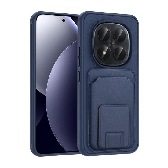 Xiaomi Uyumlu Redmi Note 15 Pro Plus Kılıf Kartlıklı TPU Zore Bikart Kapak