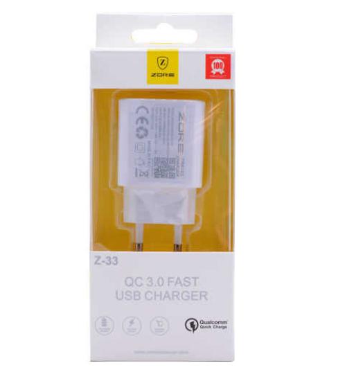 Zore QC 3.0 Fast Usb Şarj Z-33