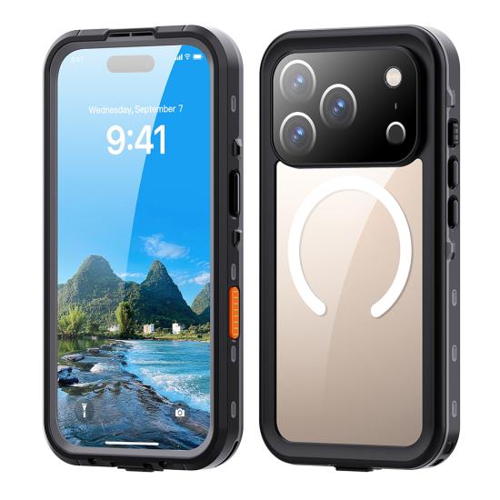 iPhone Uyumlu 17 Pro Kılıf 1-1 Su Geçirmez Kılıf