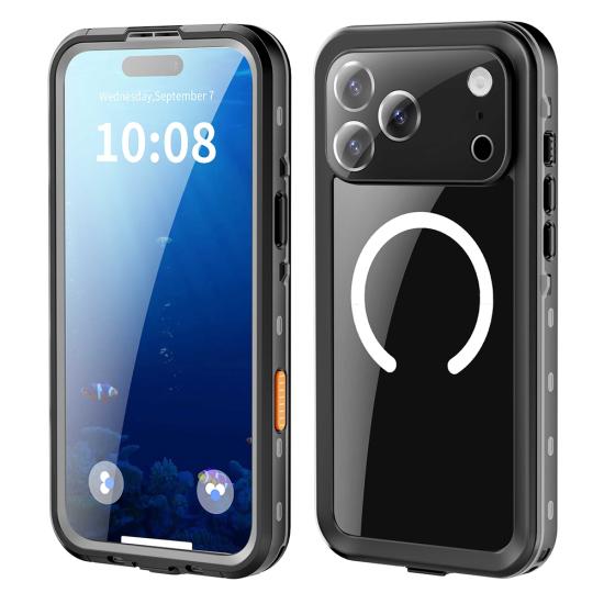 iPhone Uyumlu 17 Pro Max Kılıf 1-1 Su Geçirmez Kılıf