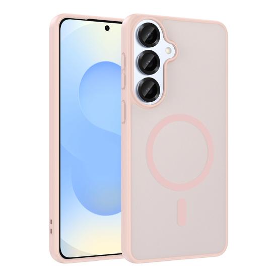 Galaxy Uyumlu S26 Kılıf M-safe Şarj Özellikli Zore Babet Kapak