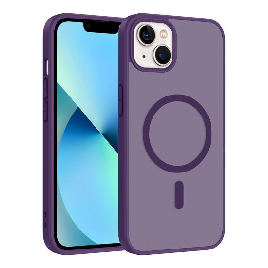 iPhone Uyumlu 15 Kılıf M-safe Şarj Özellikli Zore Babet Kapak