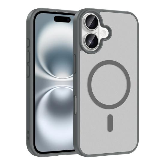 iPhone Uyumlu 17 Kılıf M-safe Şarj Özellikli Zore Babet Kapak