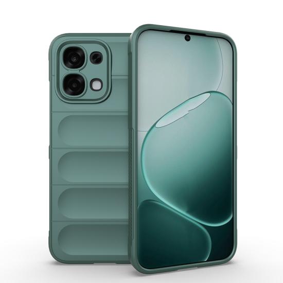 Oppo A6 Pro Kılıf Esnek TPU Oyuklu Arka Yüzey Tasarımlı Zore Etnik Silikon Kapak