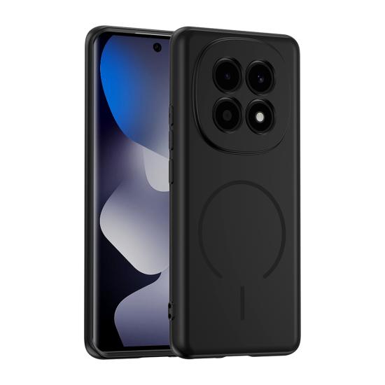 Xiaomi Uyumlu Redmi Note 15 4G Kılıf M-safe Şarj Özellikli Zore Meta Kapak