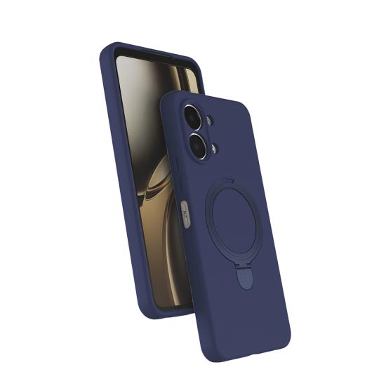 Oppo A6 Pro Kılıf M-safe Şarj Özellikli Standlı Zore Samara Kapak