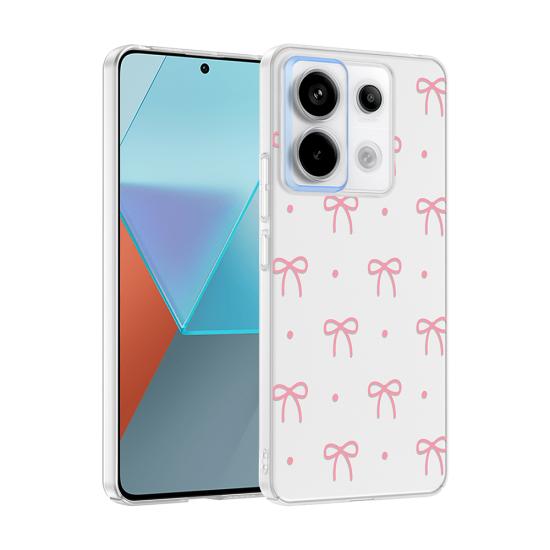 Xiaomi Uyumlu Redmi Note 13 Pro 5G Kılıf Kamera Korumalı Desenli Zore Klip Kapak