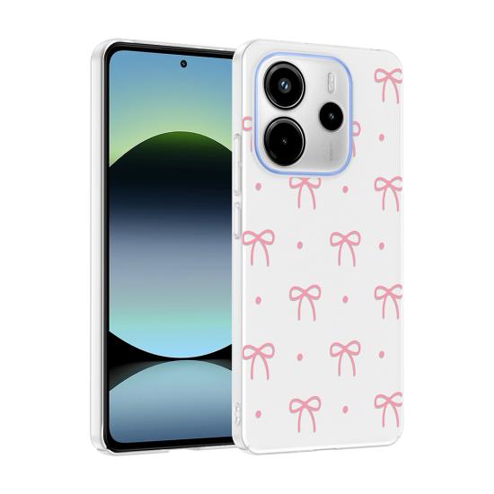 Xiaomi Uyumlu Redmi Note 14 4G Kılıf Kamera Korumalı Desenli Zore Klip Kapak