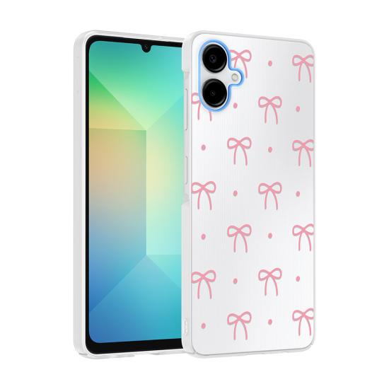 Galaxy Uyumlu A07 Kılıf Kamera Korumalı Desenli Zore Klip Kapak