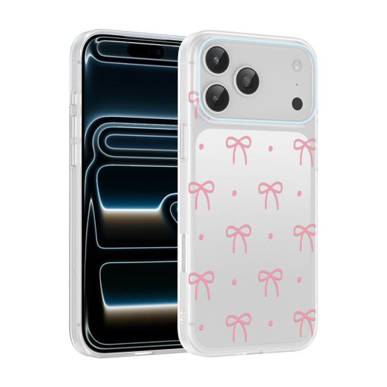 iPhone Uyumlu 17 Pro Kılıf Kamera Korumalı Desenli Zore Klip Kapak