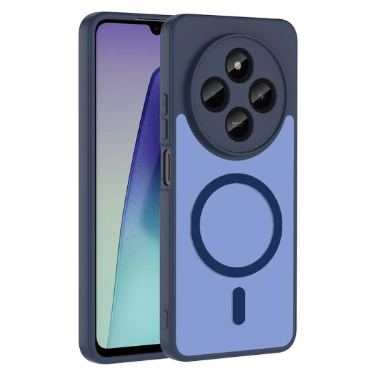 Xiaomi Uyumlu Redmi 14C 4G Kılıf M-safe Şarj Özellikli Zore Babet Kapak