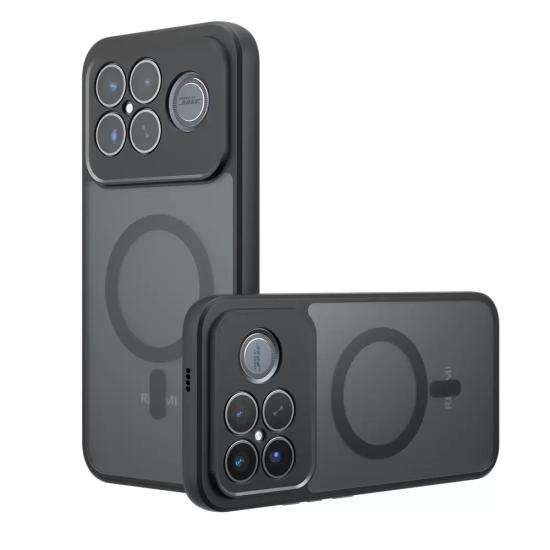Xiaomi Uyumlu Poco F8 Ultra Kılıf M-Safe Şarj Özellikli Kamera Korumalı Zore Lunex Kapak