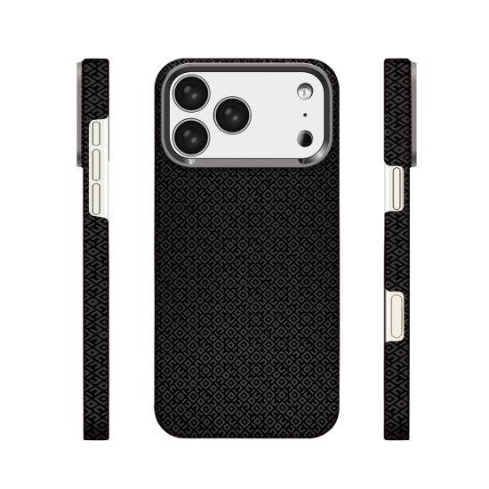 iPhone Uyumlu 17 Pro Max Kılıf M-Safe Şarj Özellikli Zore Paris Vax Sert PC Kapak