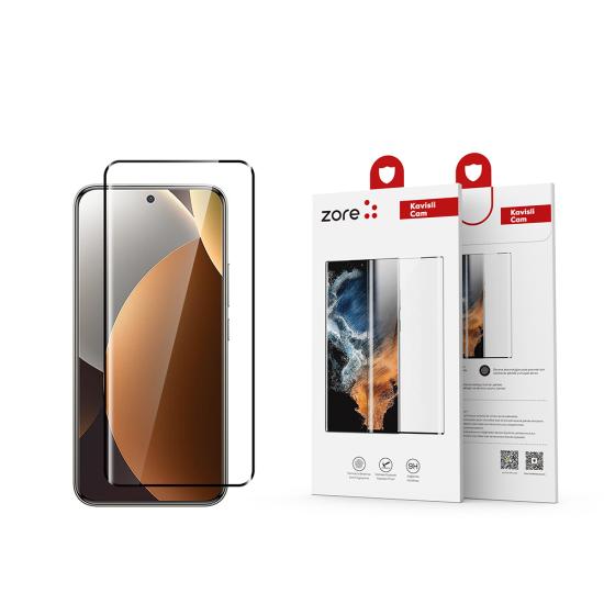Xiaomi Uyumlu Redmi Note 15 Pro Plus Zore Full Yapışkanlı Cam Ekran Koruyucu