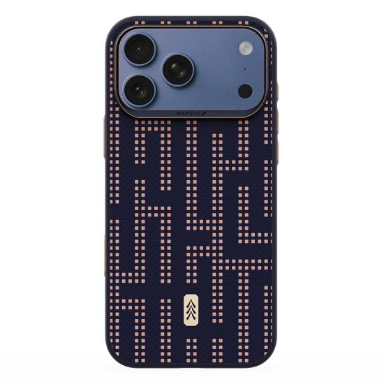 iPhone Uyumlu 17 Pro Kılıf M-safe Şarj Özellikli Raptic Aramid Dual Grid Serisi Kapak