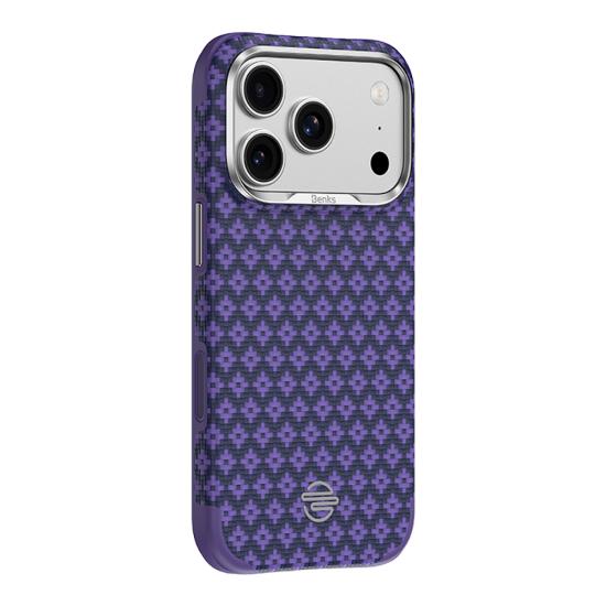 iPhone Uyumlu 17 Pro Max Kılıf M-Safe Şarj Özellikli Benks ArmorPro ArmorEdge X9 Serisi Kevlar Kapak