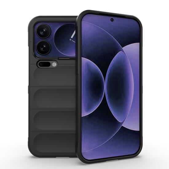 Xiaomi Uyumlu 17 Pro Max Kılıf Esnek TPU Oyuklu Arka Yüzey Tasarımlı Zore Etnik Silikon Kapak