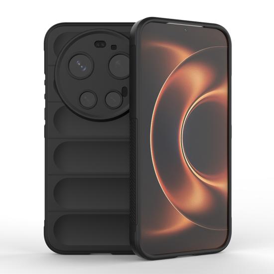 Xiaomi Uyumlu 17 Ultra Kılıf Esnek TPU Oyuklu Arka Yüzey Tasarımlı Zore Etnik Silikon Kapak