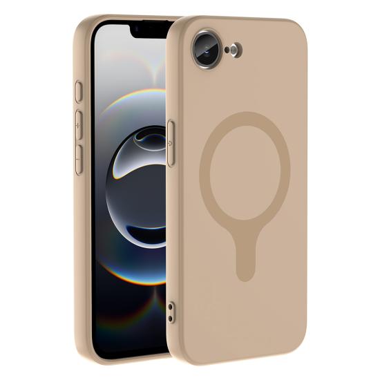 iPhone Uyumlu 16E Kılıf M-Safe Şarj Özellikli Zore Aris Silikon Kapak