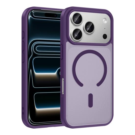 iPhone Uyumlu 18 Pro Max Kılıf M-safe Şarj Özellikli Zore Babet Kapak