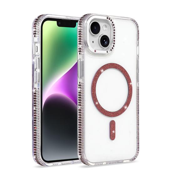 iPhone Uyumlu 13 Kılıf M-safe Şarj Özellikli Zore Tera Silikon Kapak