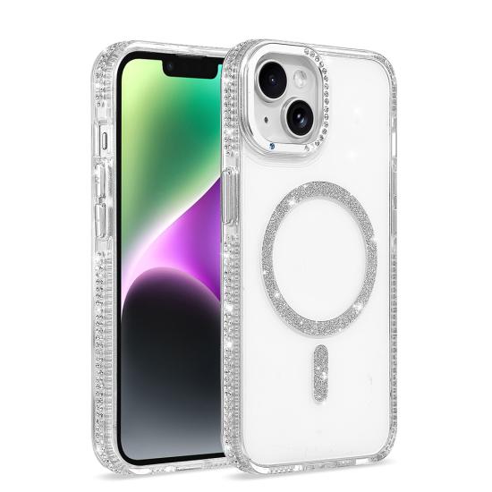 iPhone Uyumlu 14 Kılıf M-safe Şarj Özellikli Zore Tera Silikon Kapak