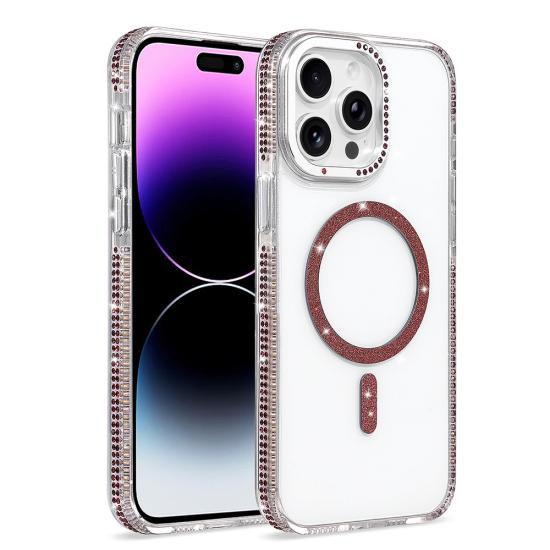 iPhone Uyumlu 14 Pro Max Kılıf M-safe Şarj Özellikli Zore Tera Silikon Kapak