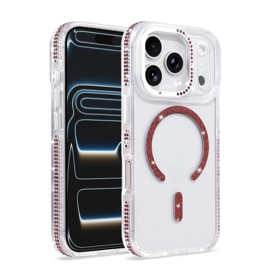 iPhone Uyumlu 17 Pro Kılıf M-safe Şarj Özellikli Zore Tera Silikon Kapak