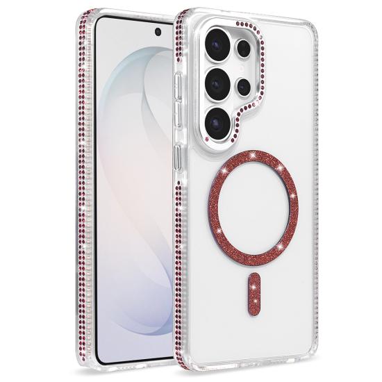 Galaxy Uyumlu S26 Ultra Kılıf M-safe Şarj Özellikli Zore Tera Silikon Kapak