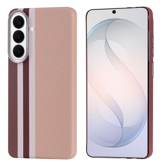 Galaxy Uyumlu S26 Kılıf M-safe Şarj Özellikli Karbon Fiber Görünümlü Zore Nekst Kapak